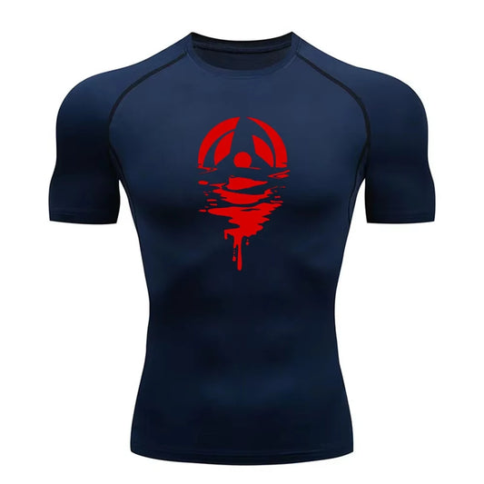 Naruto Gym T'shirt Kurze Ärmel