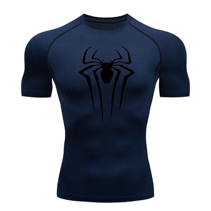 Spider-man Gym T'shirt Kurze Ärmel