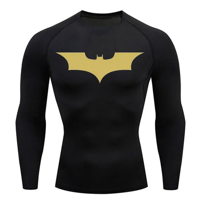Batman Gym T'shirt Lange Ärmel