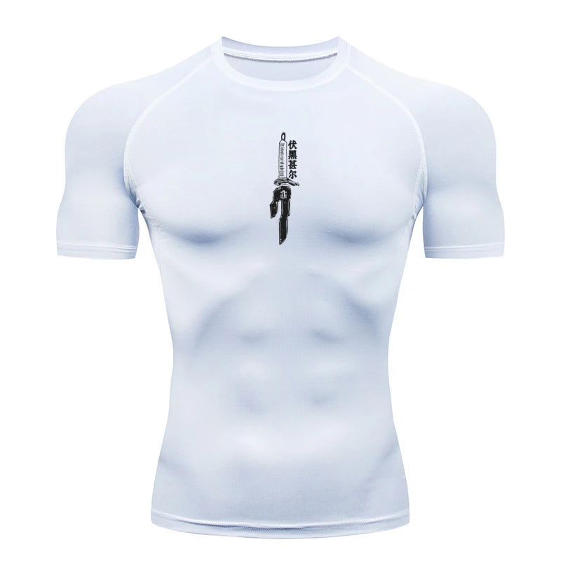 Solo Leveling Gym T'shirt Kurze Ärmel