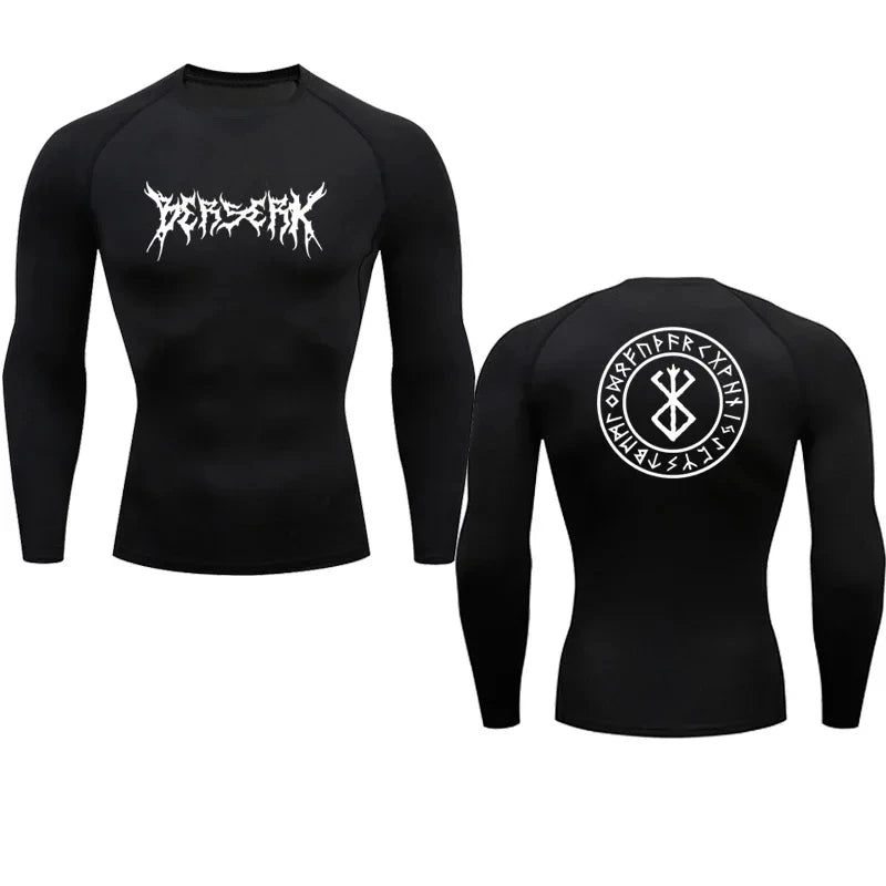 Beserk Gym T'shirt Lange Ärmel