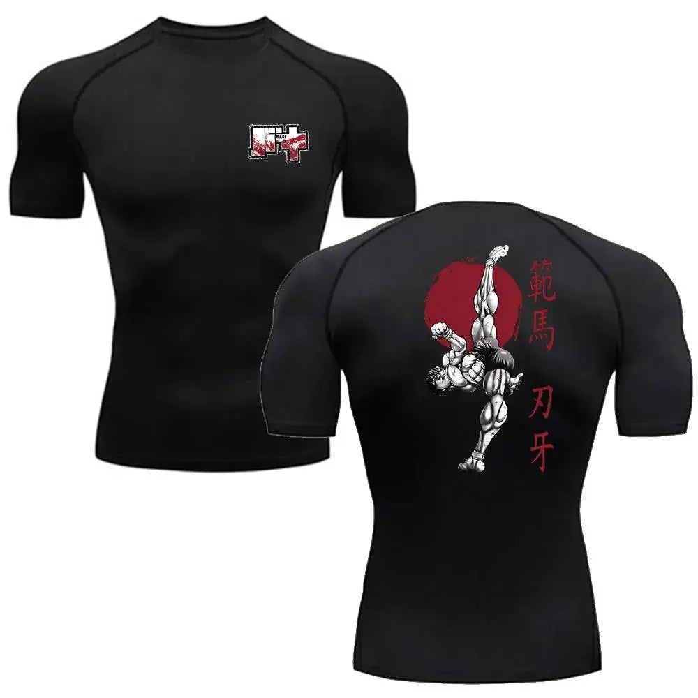 Baki Gym T'shirt Kurze Ärmel