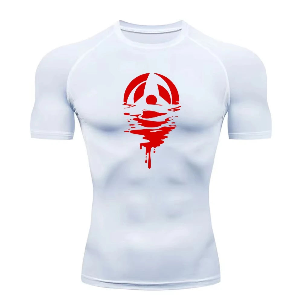 Naruto Gym T'shirt Kurze Ärmel