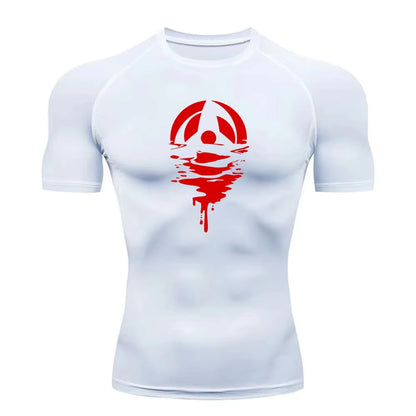 Naruto Gym T'shirt Kurze Ärmel