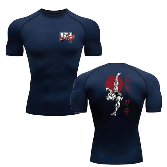Baki Gym T'shirt Kurze Ärmel
