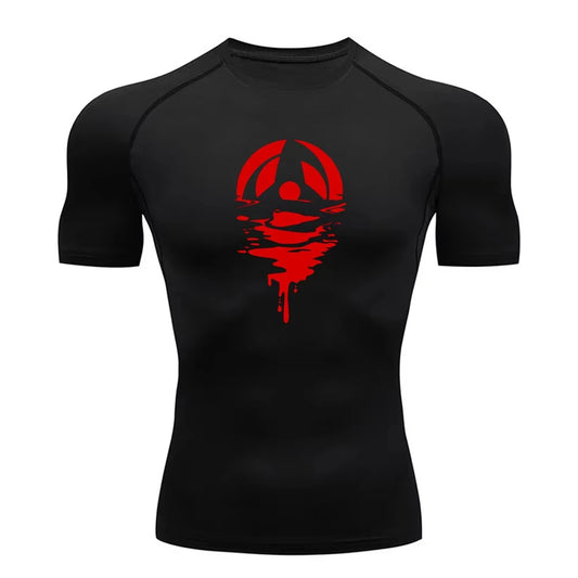 Naruto Gym T'shirt Kurze Ärmel