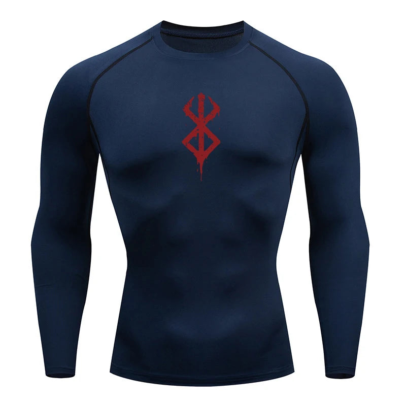 Beserk Gym T'shirt Lange Ärmel