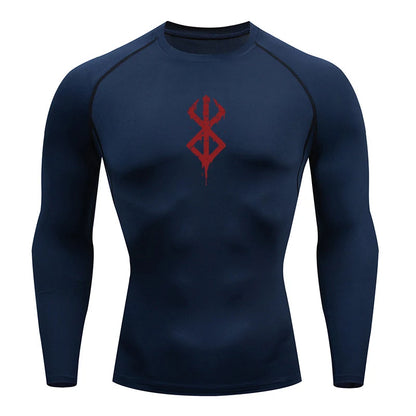 Beserk Gym T'shirt Lange Ärmel