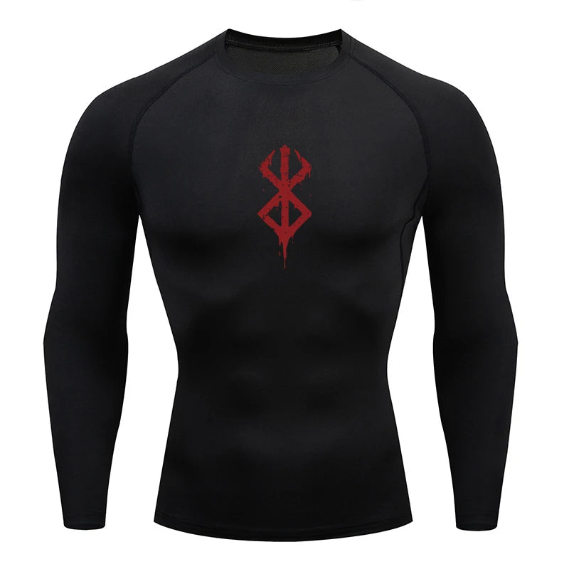 Beserk Gym T'shirt Lange Ärmel