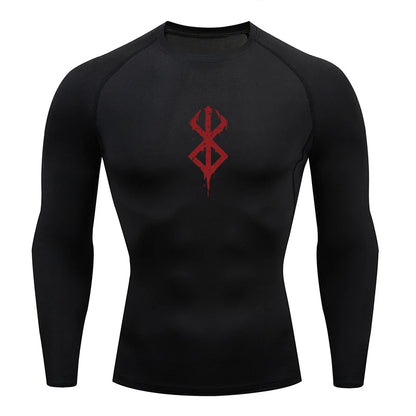 Beserk Gym T'shirt Lange Ärmel