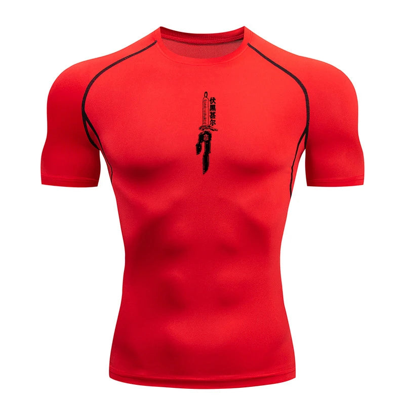 Solo Leveling Gym T'shirt Kurze Ärmel