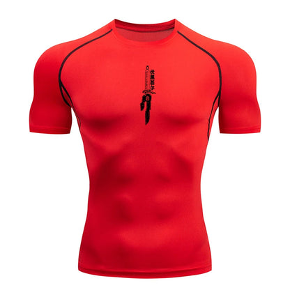Solo Leveling Gym T'shirt Kurze Ärmel