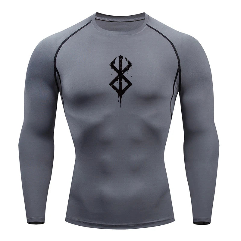 Beserk Gym T'shirt Lange Ärmel