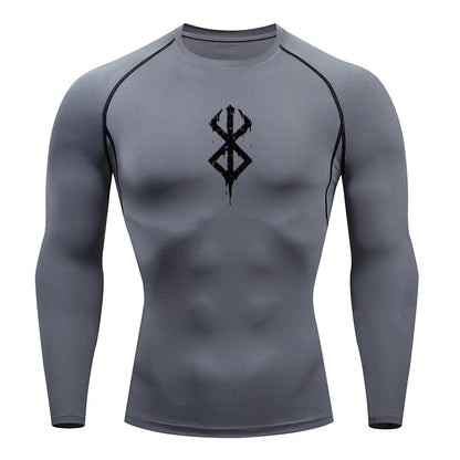 Beserk Gym T'shirt Lange Ärmel