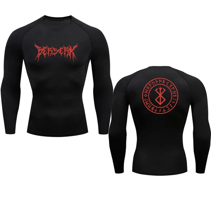 Beserk Gym T'shirt Lange Ärmel