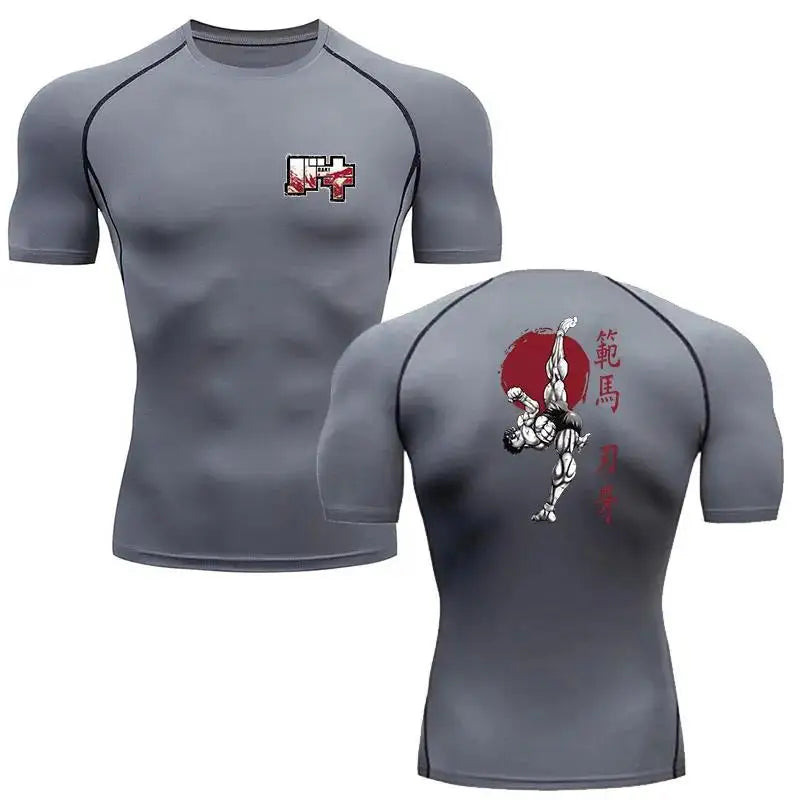 Baki Gym T'shirt Kurze Ärmel