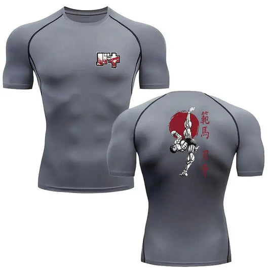 Baki Gym T'shirt Kurze Ärmel