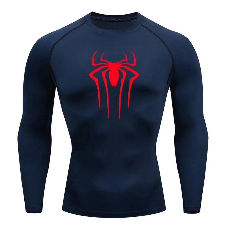 Spider-man Gym T'shirt Lange Ärmel