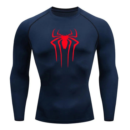 Spider-man Gym T'shirt Lange Ärmel