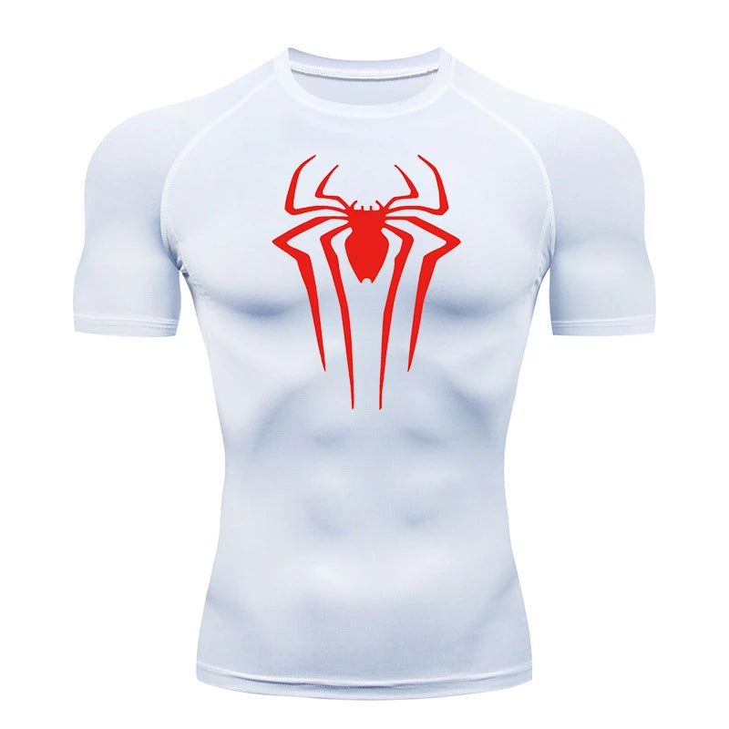 Spider-man Gym T'shirt Kurze Ärmel