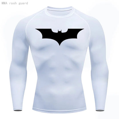 Batman Gym T'shirt Lange Ärmel
