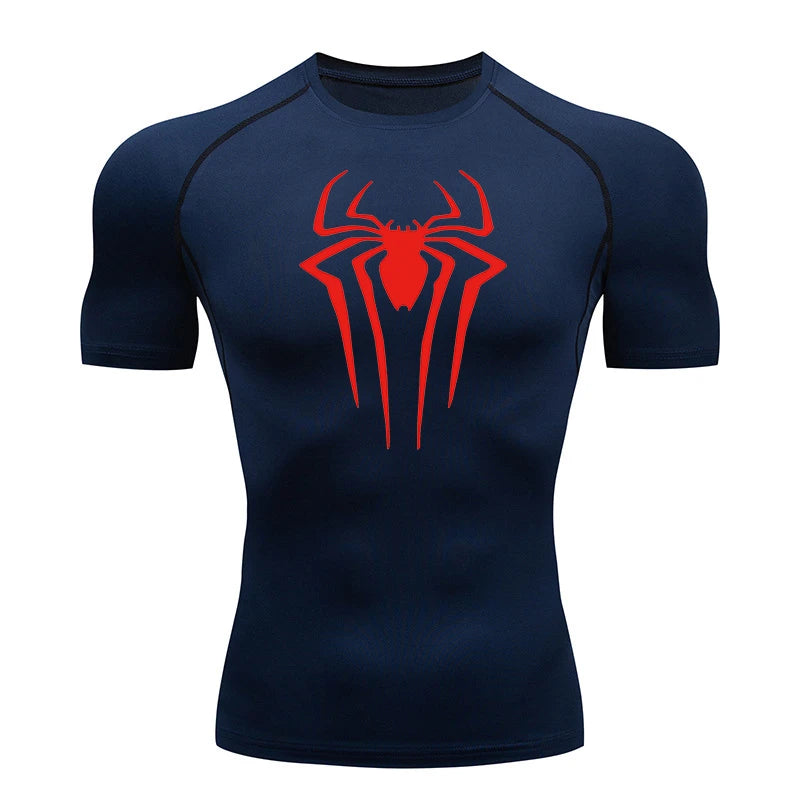 Spider-man Gym T'shirt Kurze Ärmel