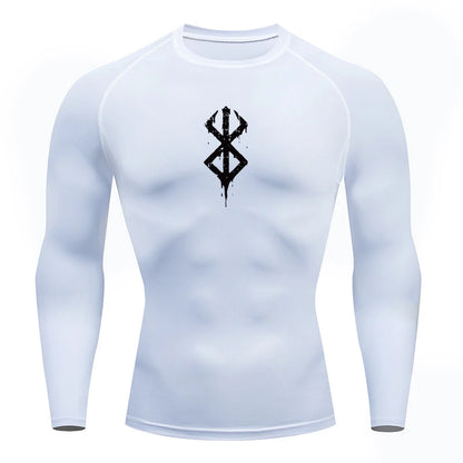 Beserk Gym T'shirt Lange Ärmel