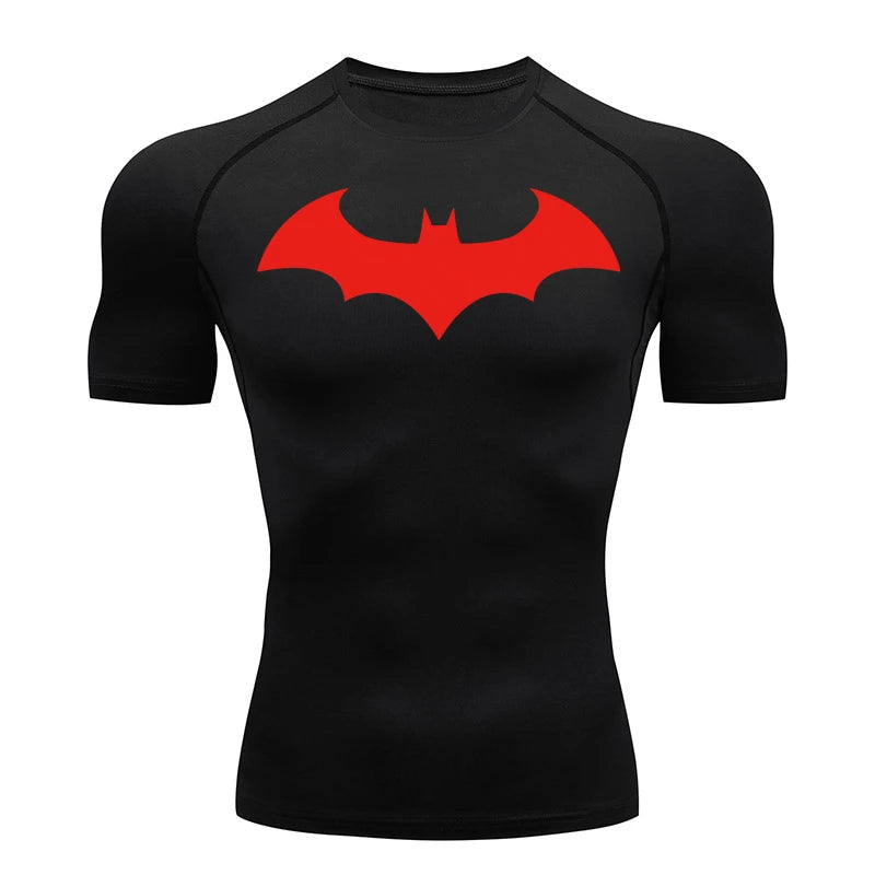 Batman Gym T'shirt Kurze Ärmel