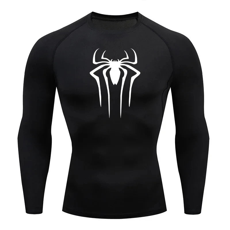 Spider-man Gym T'shirt Lange Ärmel