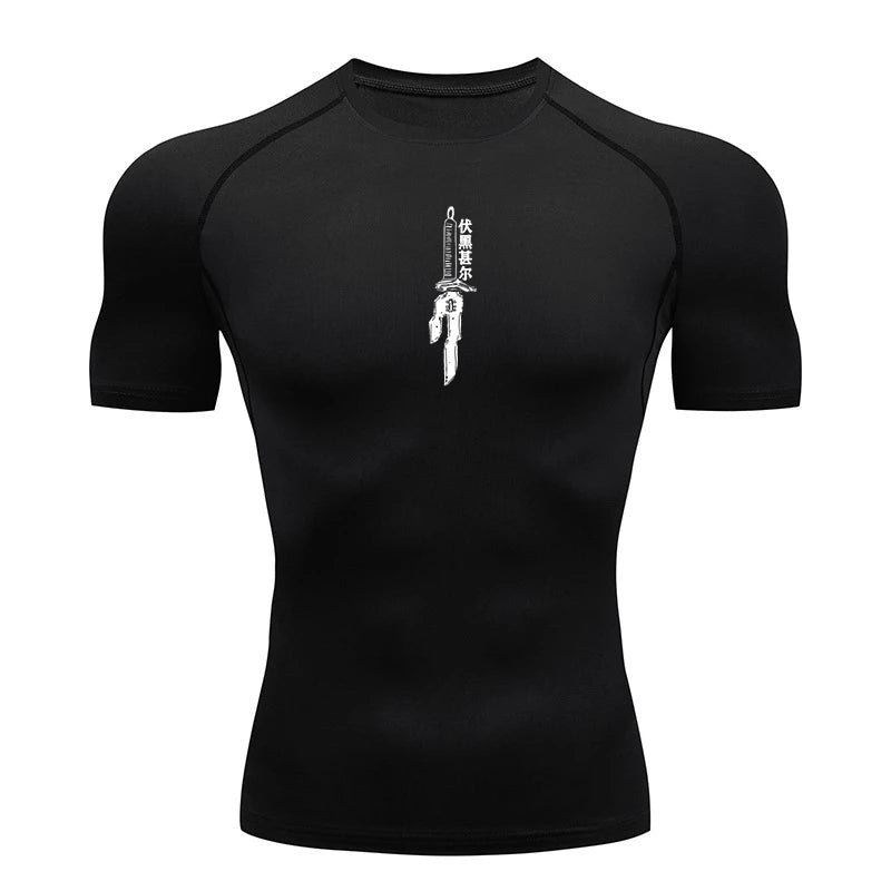 Solo Leveling Gym T'shirt Kurze Ärmel