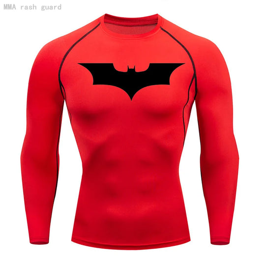 Batman Gym T'shirt Lange Ärmel
