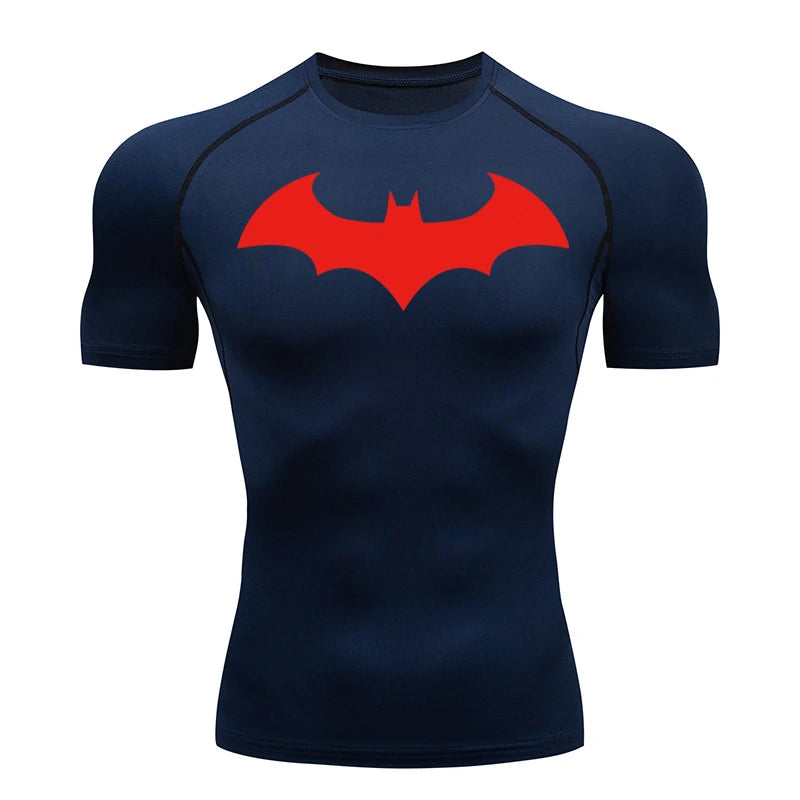 Batman Gym T'shirt Kurze Ärmel