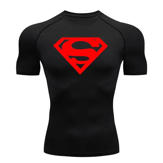 Superman Gym T'shirt Kurze Ärmel