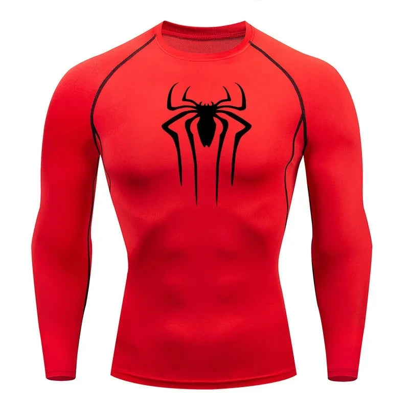 Spider-man Gym T'shirt Lange Ärmel