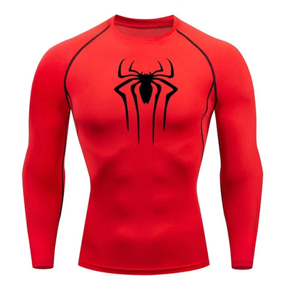 Spider-man Gym T'shirt Lange Ärmel